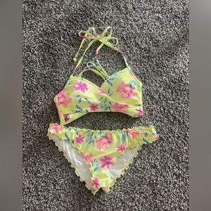 Pink/Victoria Secret, swimsuit- top and bottom